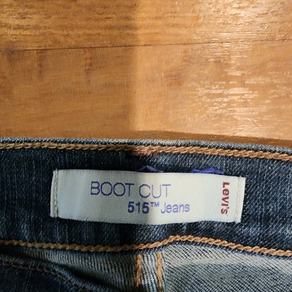 Levi's Bootcut 515 Five Pocket Design Jeans Size 4 - Picture 5 of 12